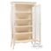 Vetrina in legno provenzale con 5 ripiani stile PROVENCE A Shabby Chic