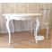 tavolo tondo allungabile in legno decapato provenzale stile shabby chic ROMA A