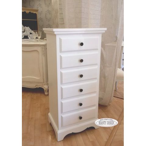 SETTIMINO 6 Cassetti LOREN Shabby Chic