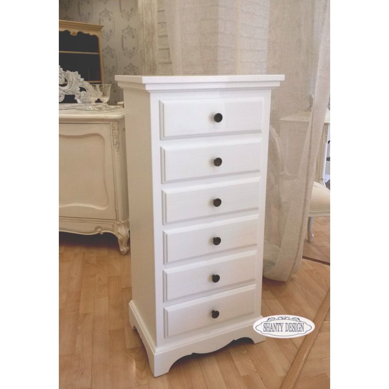 Porta tv legno bianco Shabby - Mobili Provenzali Shabby Chic On Line