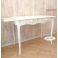 scrittoio da ufficio ROMA 4 in legno decapato shabby chic con prolunga in legno provenzale online e colori country