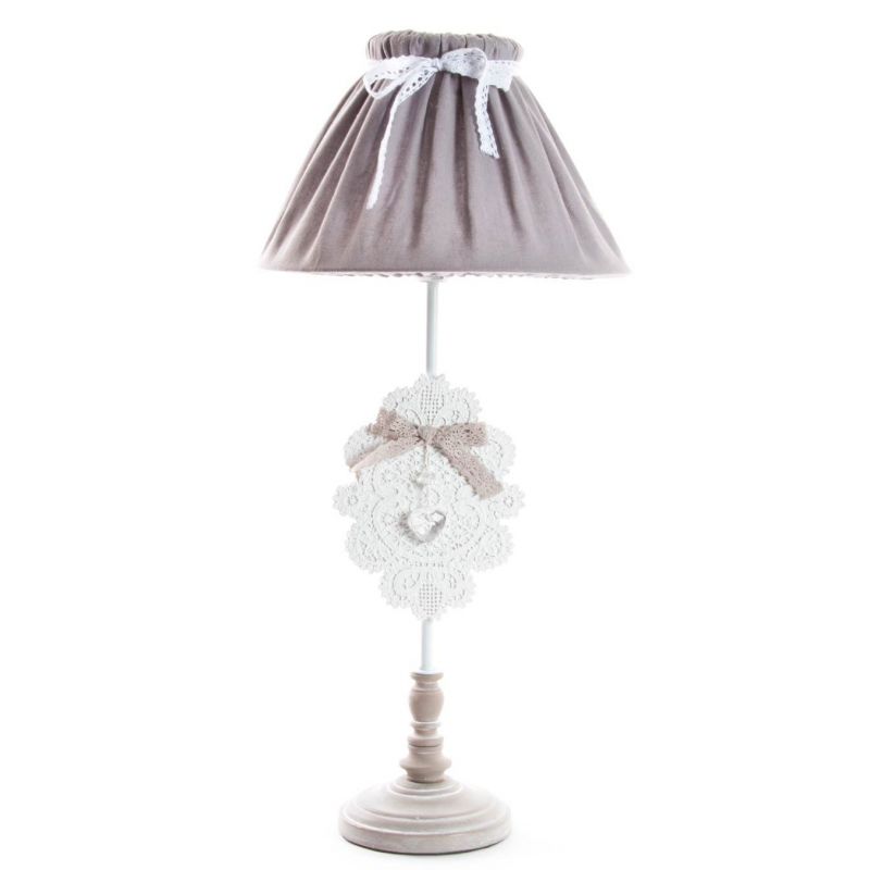 Lampada Da Comodino Romantic 4 Shabby Chic Lampadari Lampade