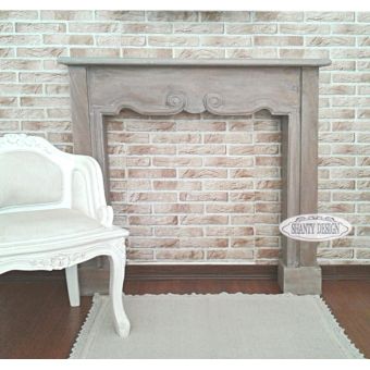 Cornice Camino Roma 3 Shabby Chic Mensole Fregi Camini