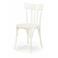 sedia ROMA 5 in legno stile old retro colore bianco decapato per bar ristoranti contract shabby chic online