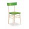 sedia bicolore in legno ROMA 8 per arredare bar hotel contract in stile vintage provenzale shabby chic online