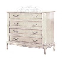 SETTIMINO 5 Cassetti DORIA 1 Shabby Chic Cassettiere - Como