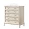 cassettiera como stile provenzale online DENISE 3 legno shabby chic con cassetti in legno camera da letto