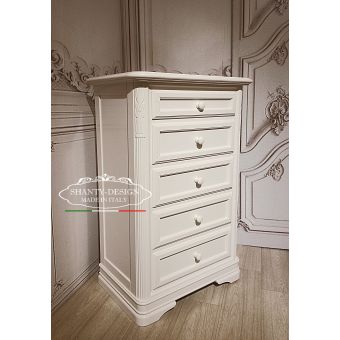 SETTIMINO 5 Cassetti ROMA Shabby Chic