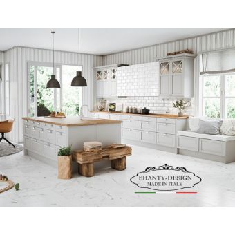 cucine cottage all'americana bianche per arredamento cucina provenzale online 