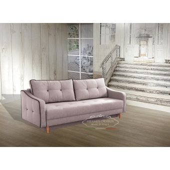 divano nordic 2 con letto matrimoniale scandinavo colore pastello rosa shabby chic roma