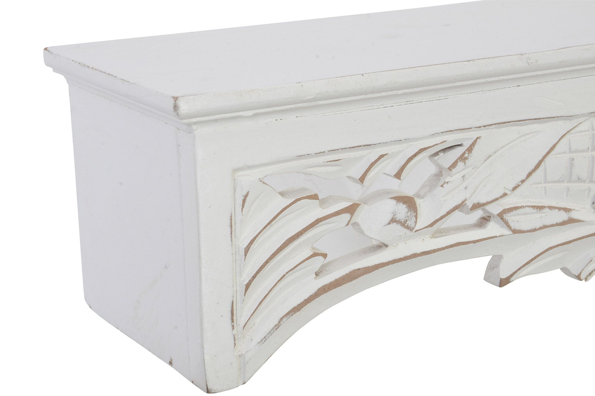 Mensola Legno Shabby Chic Parigi 2 Mensole Fregi Camini