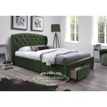 Letto con cassetti Contenitore Matrimoniale Country Chic ROMA 4