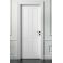 42 porta interna legno bianca con inglesina e porta con vetro shabby laccata online ROMA 7