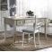 scrivania legno bianca scrittoio shabby country chic vendita online roma con cassetti
