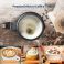 Montalatte per Cappuccino 3 in 1 con Schiumatore Caldo / Freddo Elettrico per Caffè e Latte Macchiato