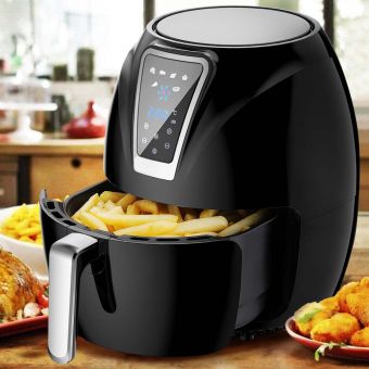 Friggitrice ad Aria Calda - Digitale 8 Programmi - Senza Olio AIRFRYER 